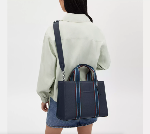 PRE ORDER - Coach Smith Tote Bag (Denim) - Image 2