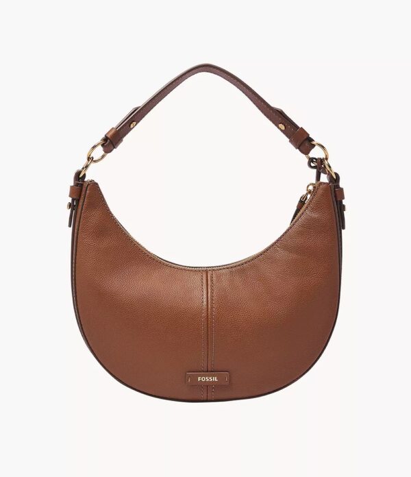 Fossil Shae Small Hobo (Medium Brown)