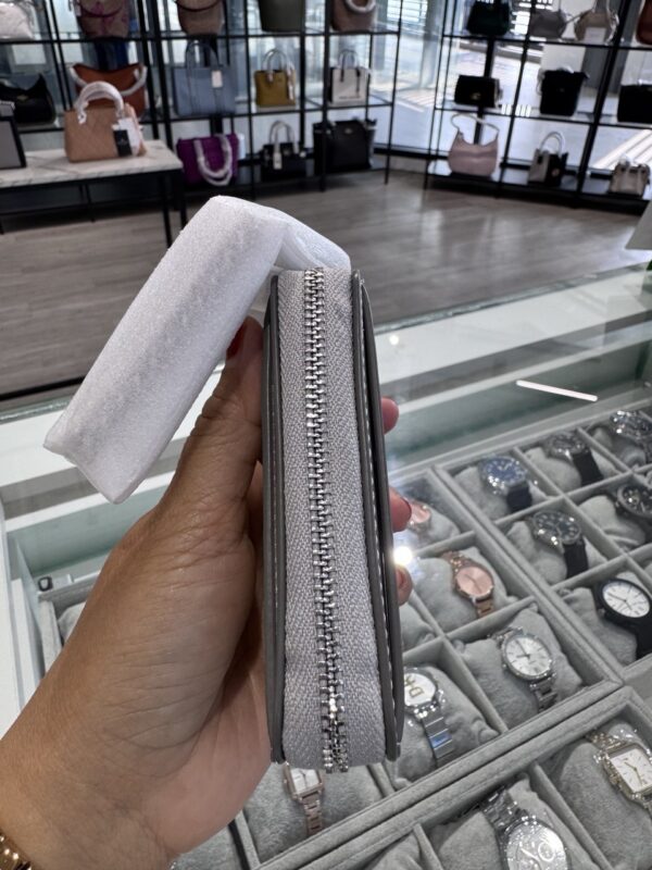 Coach Zip Card Case (Silver) - Image 4