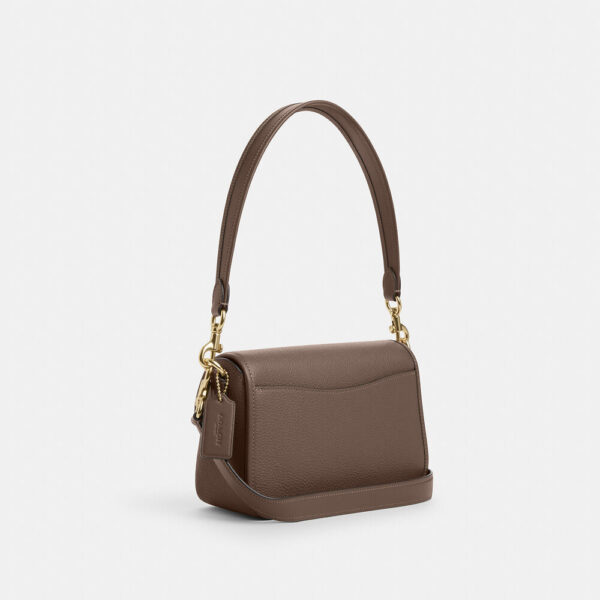 [Pre Order] - Coach Hadley Shoulder Bag (Dark Stone) - Image 5