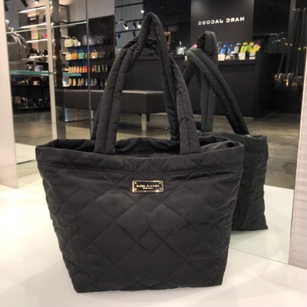 [Pre Order] - Marc Jacobs Quilted Nylon Tote Bag (Black)