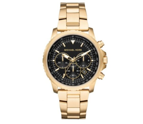 Michael Kors Theroux Chronograph Gold Tone Stainless Steel Men's Watch (MK8642)