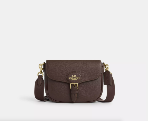 Coach Amelia Saddle Bag (Brown)